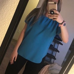 Basic Blue Blouse
